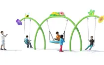 Simus Three Control Swing For Outdoor Playground
