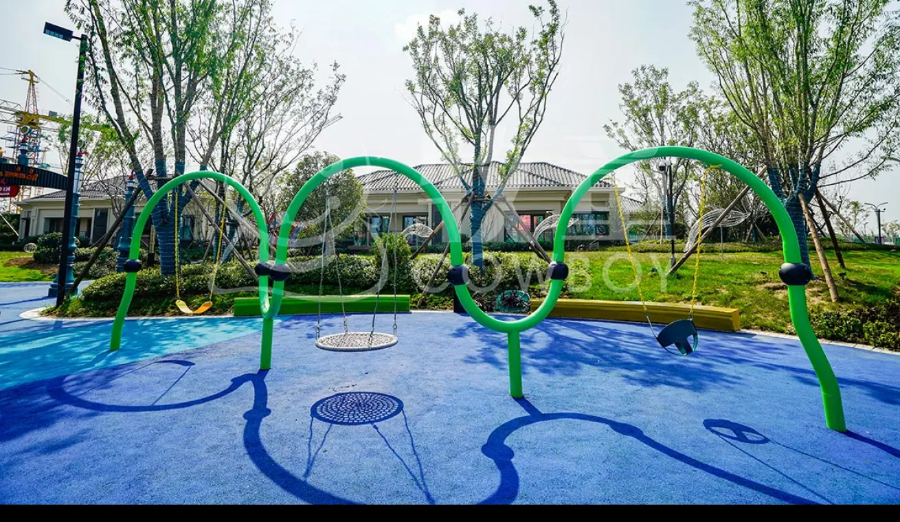 Combination Multiplayer Swing For Outdoor Playground
