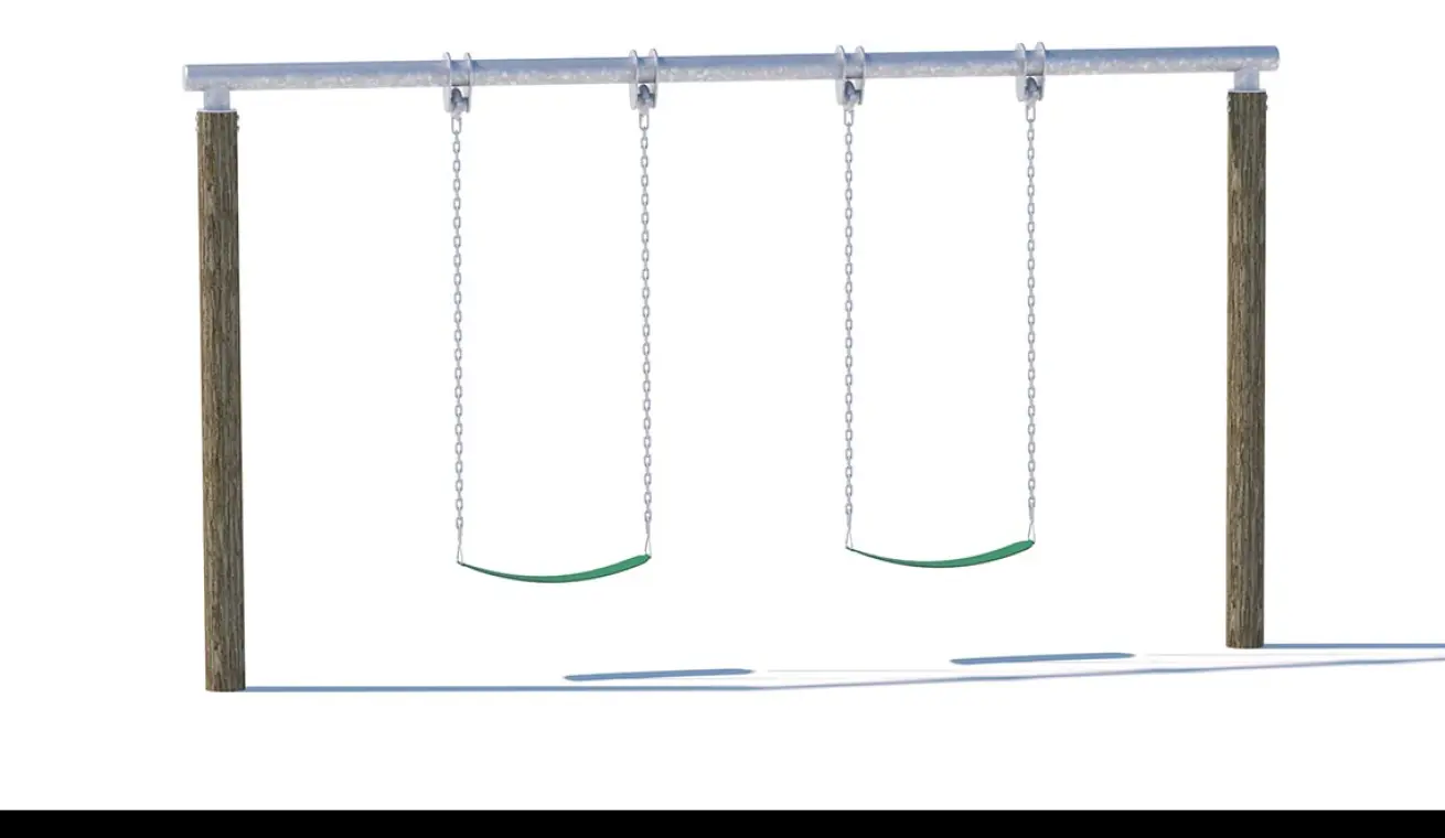 Duet Two People Swing For Outdoor Playground