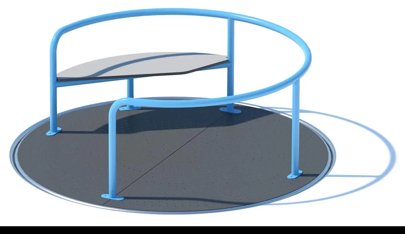 Turntable Inclusive Carousels Outdoor Playground
