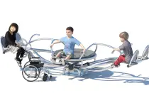 Inclusive Seesaw Playground For Outdoor Parks