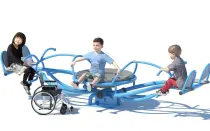 Inclusive Seesaw Playground For Outdoor Parks