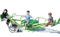 Inclusive Seesaw Playground For Outdoor Parks