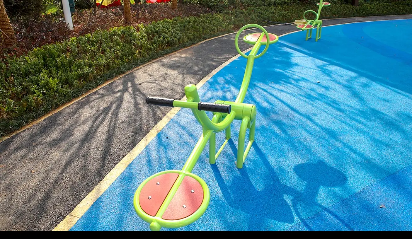 Seesaw outdoor playground equipment discount