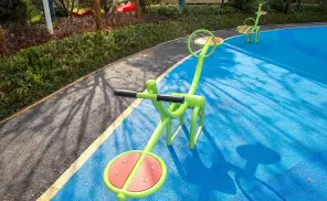 Circular Seat Seesaw Outdoor Playground