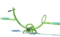 Circular Seat Seesaw Outdoor Playground