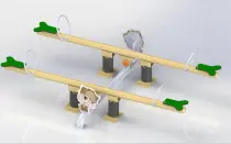 Customized Seesaw Outdoor Playground