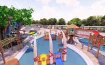 JULAGOON Dinosaur Themed Playground in Japan