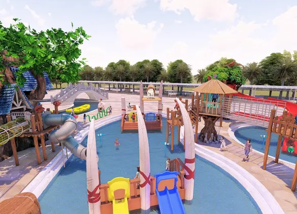 JULAGOON Dinosaur Themed Playground in Japan