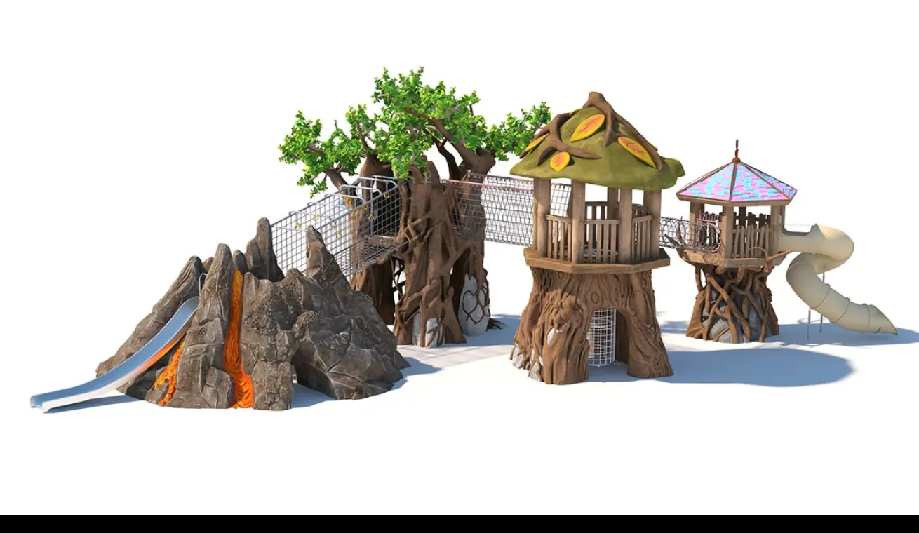 JULAGOON Dinosaur Themed Playground in Japan