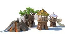 JULAGOON Dinosaur Themed Playground in Japan