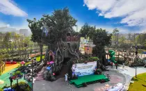 Elven City Theme Park in Shanghai,China