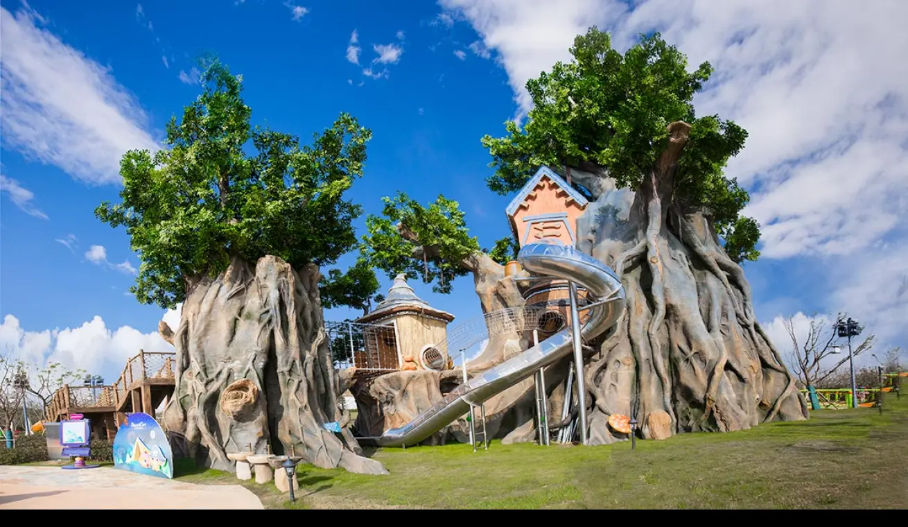 Elven City Theme Park in Shanghai,China
