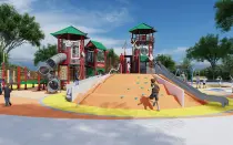 Che Kung Temple Themed Park Playground,HongKong