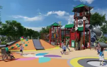 Che Kung Temple Themed Park Playground,HongKong