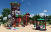Che Kung Temple Themed Park Playground,HongKong