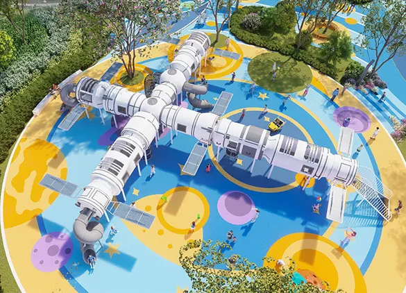 Immersive Theme Park Design From Cowboy: Anqing Riverside ECD Children’s Interstellar Park