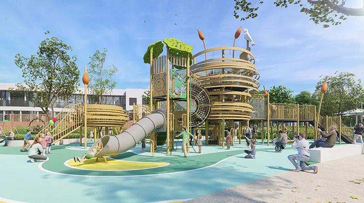 Jiujiang Sweet Orange Plantation Non-Powered Outdoor Amusement Park Equipment