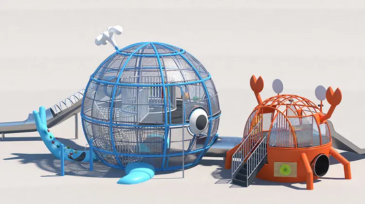 Ocean World Custom Playground Rides for HongKong Play Equipment Tender