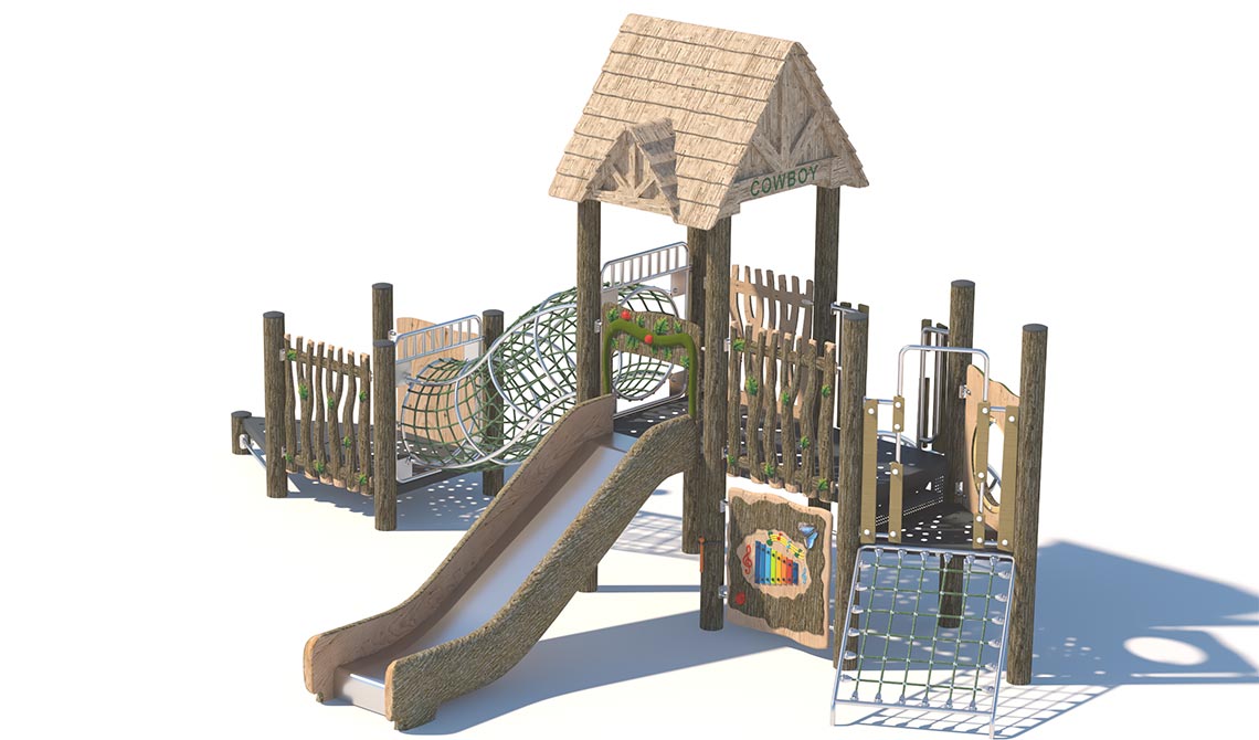 Tree House Themed Park Playground (small-sized)