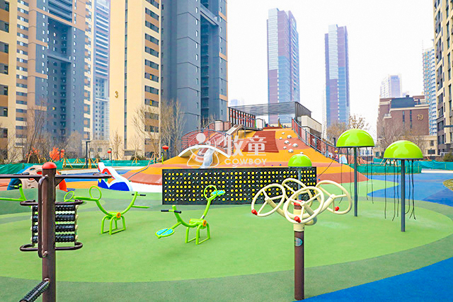 The Main Area Of Children’s Outdoor Play Space