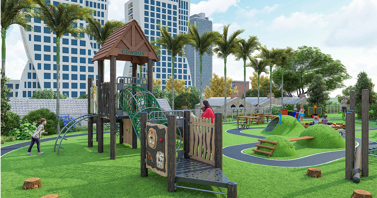 Playscape Children Playground And Kid’s Play Area
