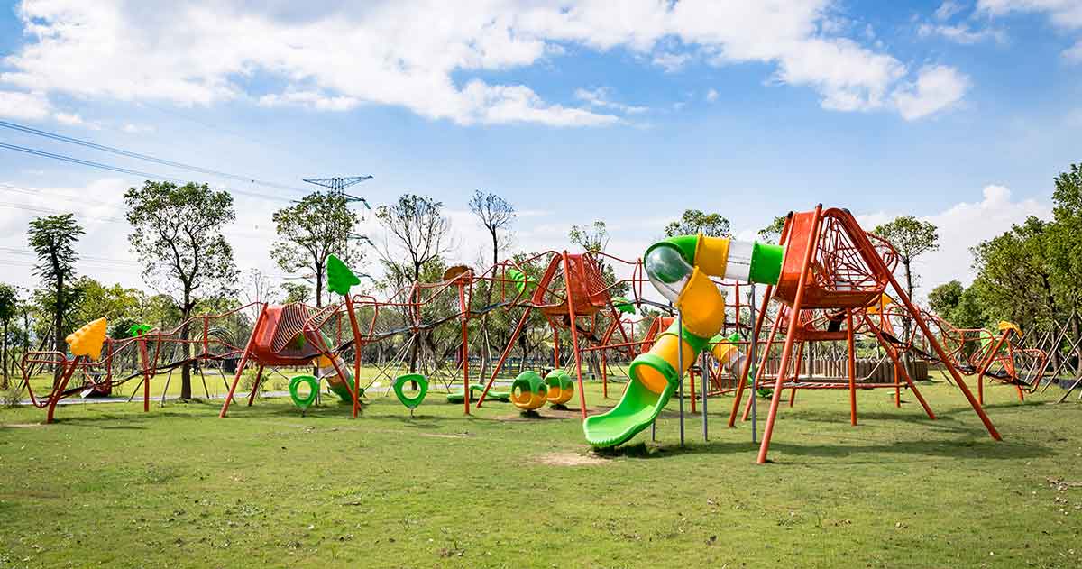 A Combination Of Ecological Farms And Play Park