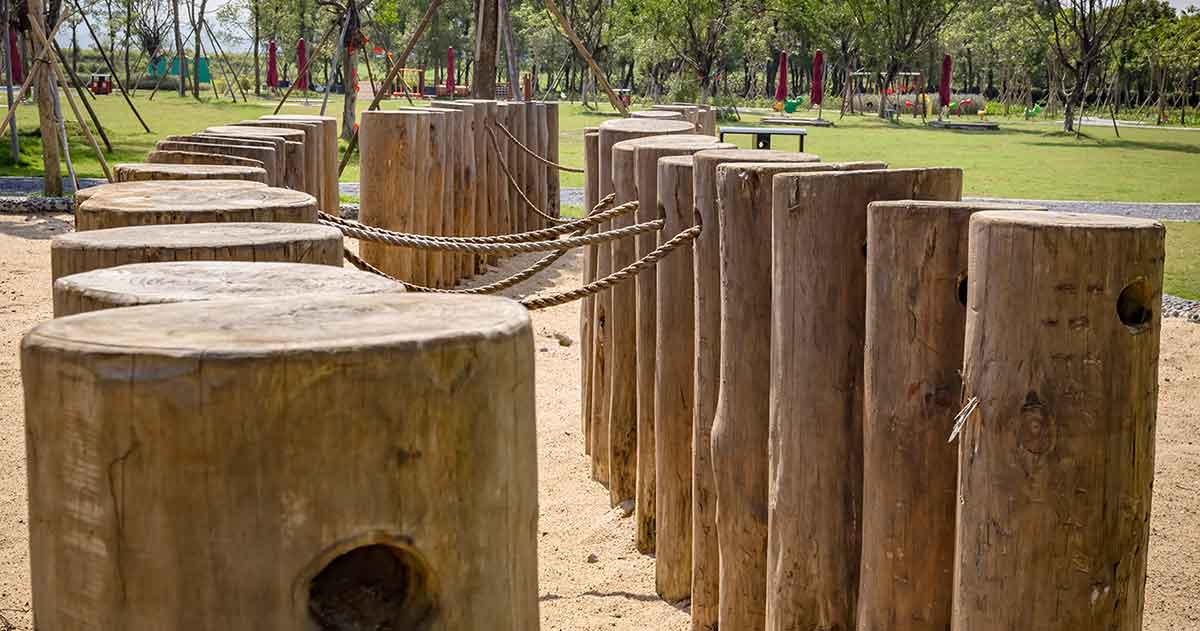 A Combination Of Ecological Farms And Play Park