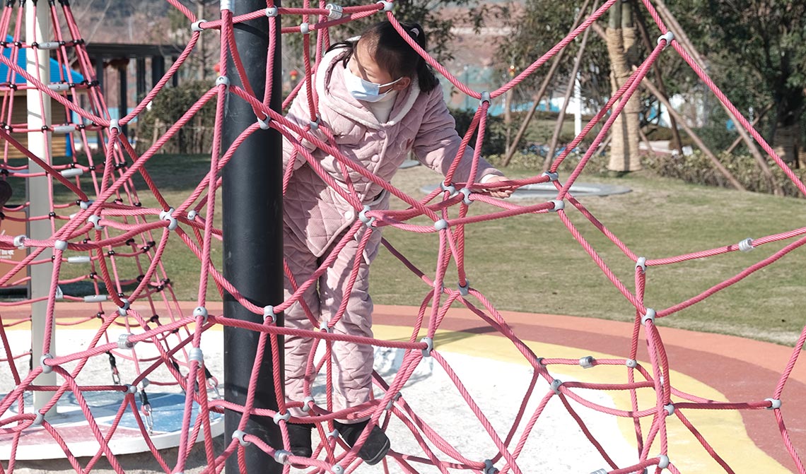 Starfish Climbing Net For Outdoor Playground