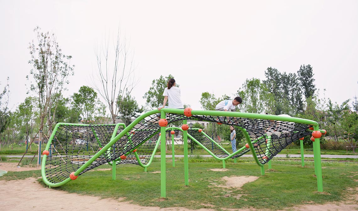 Ultra-Large Climbing Net For Outdoor Playground