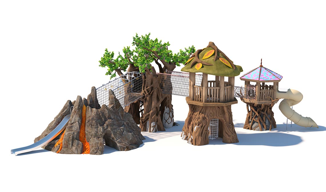 JULAGOON Dinosaur Themed Playground in Japan