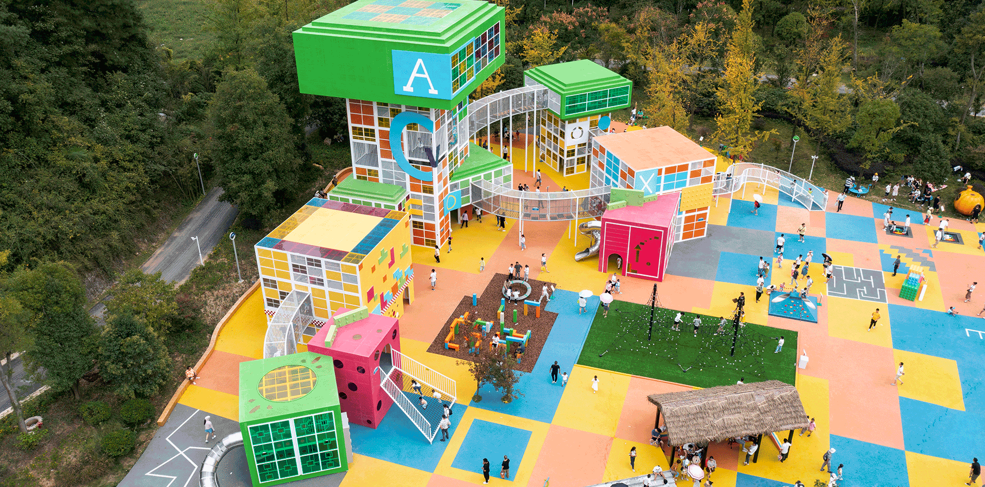 Blocks World Outdoor Theme Park