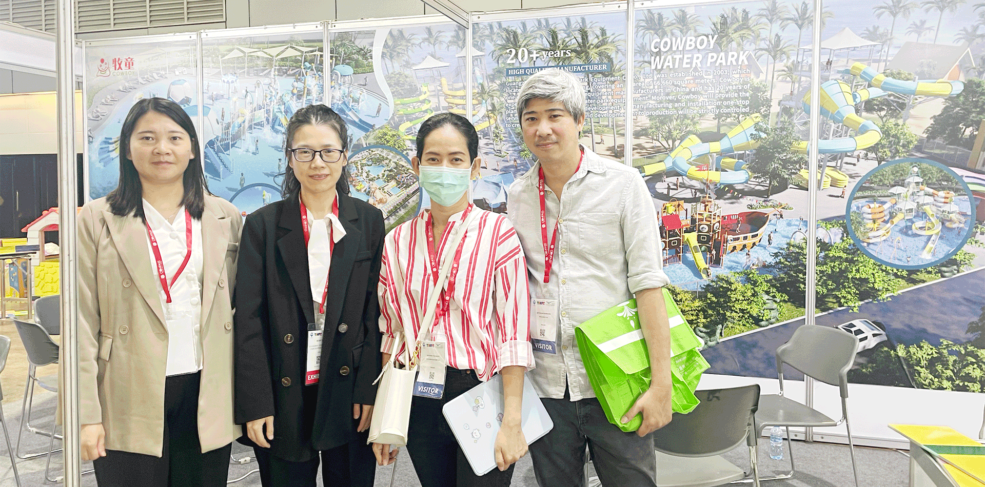 Cowboy Group Further Develops the Southeast Asian Market and Recreates a new Glory at TAAPE Expo