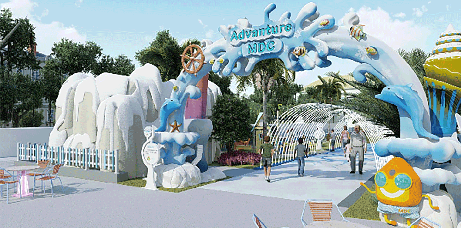 Glacier Adventure Outdoor Theme Park 