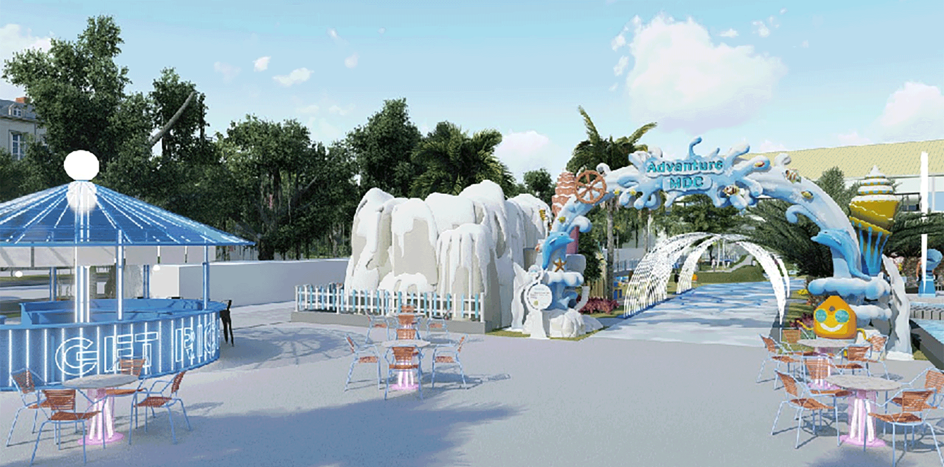 Glacier Adventure Outdoor Theme Park 