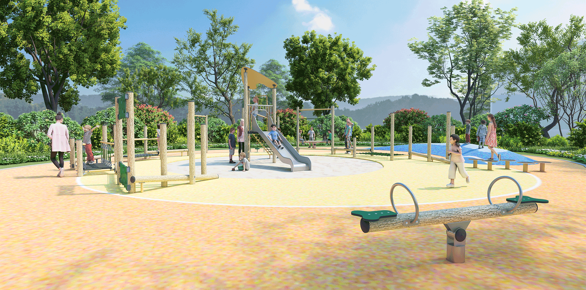 Amber Garden Outdoor Playground