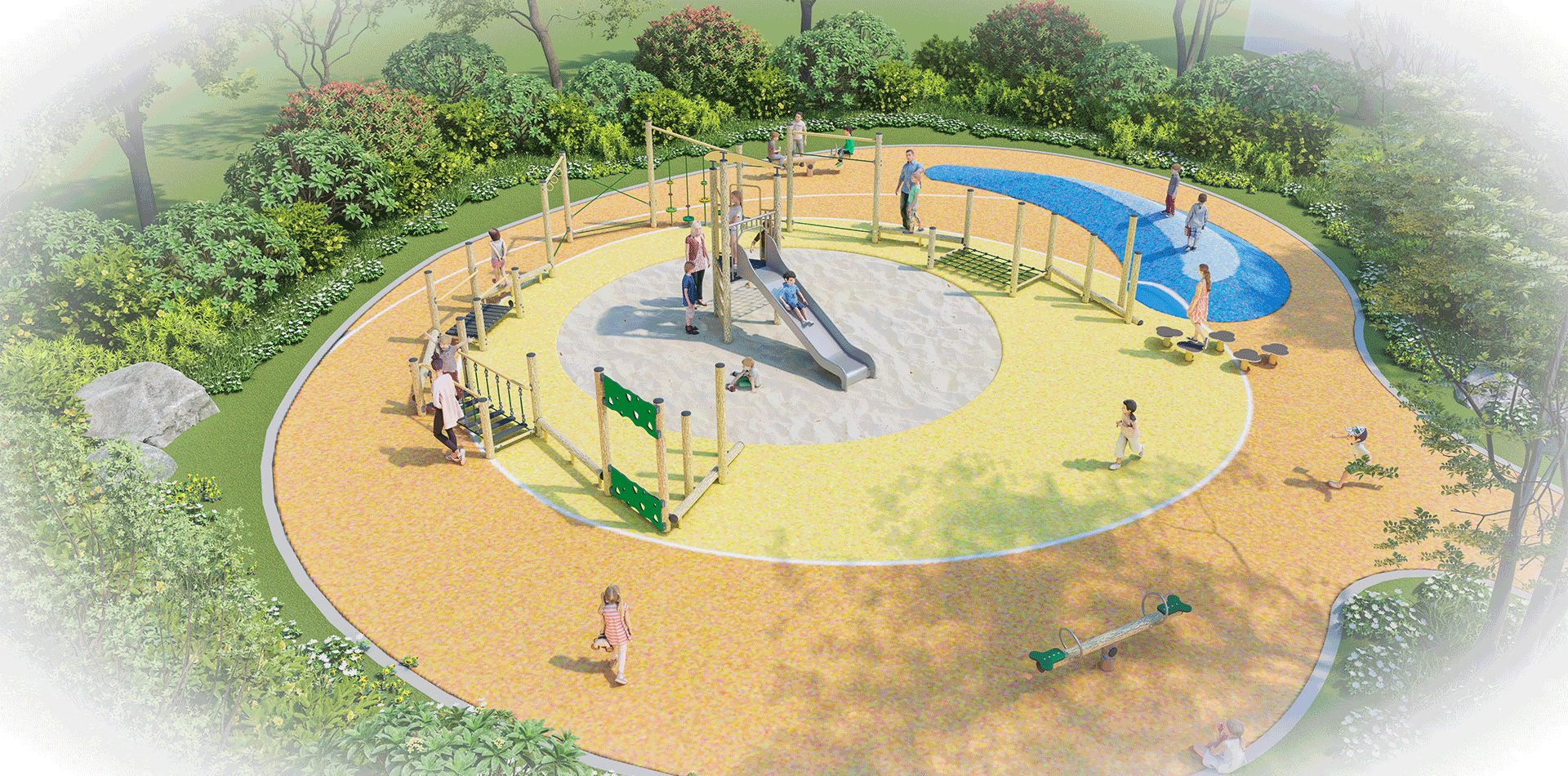 Amber Garden Outdoor Playground