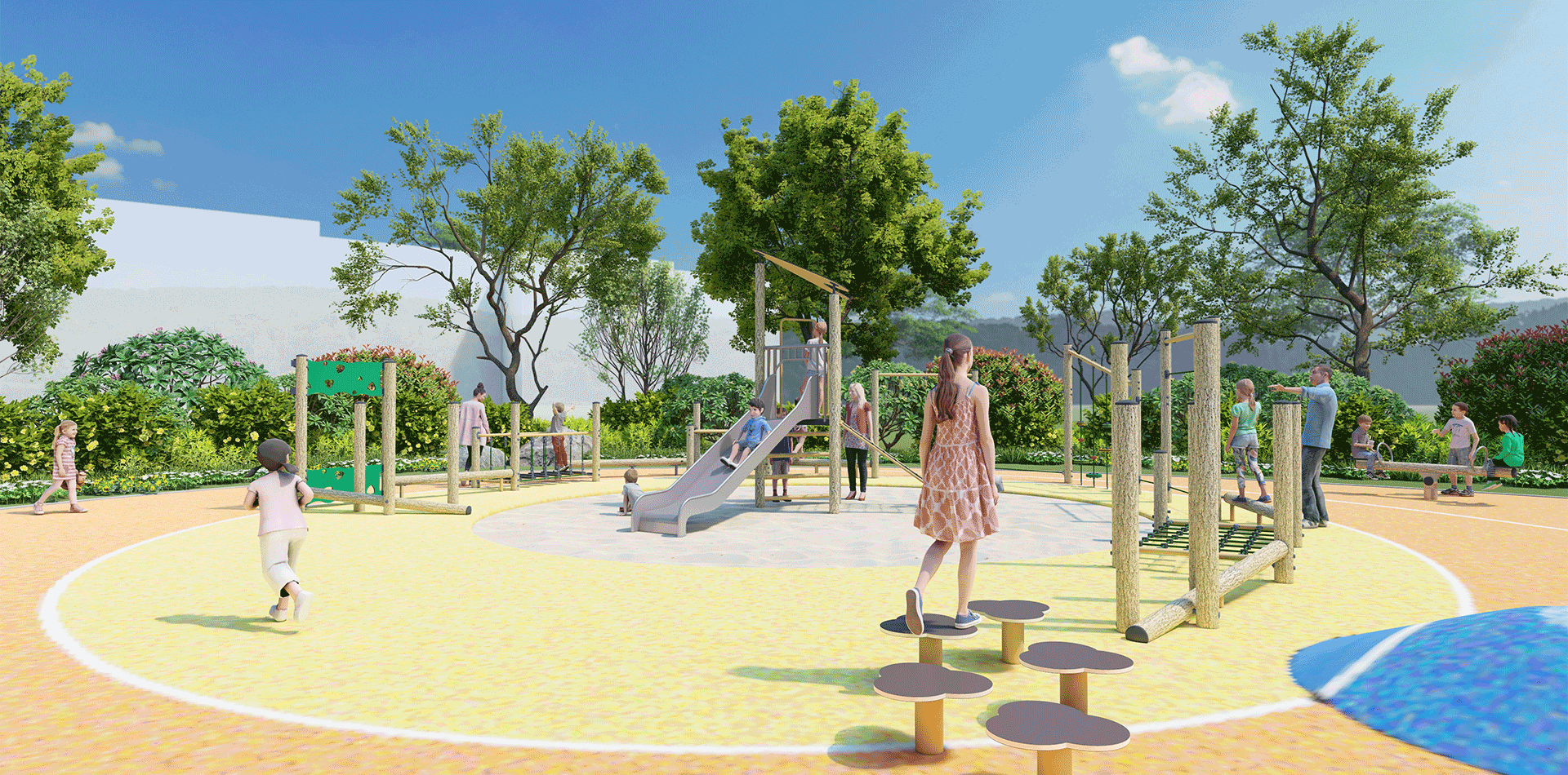 Amber Garden Outdoor Playground