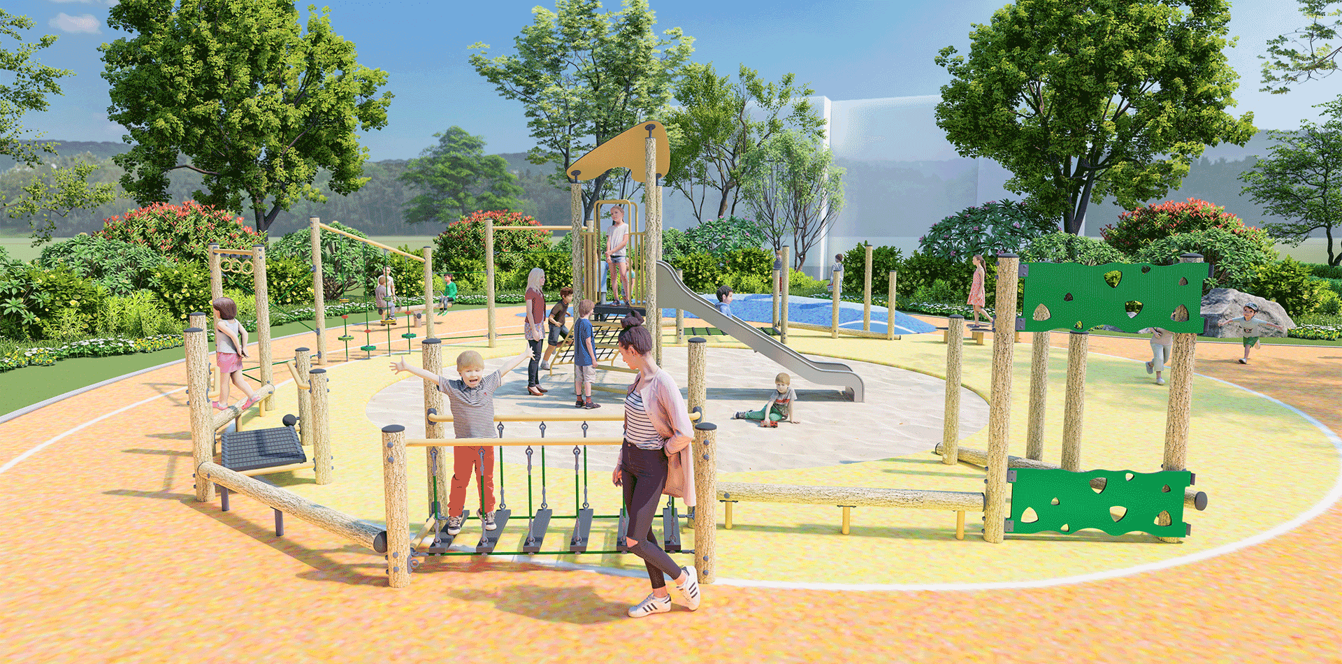 Amber Garden Outdoor Playground