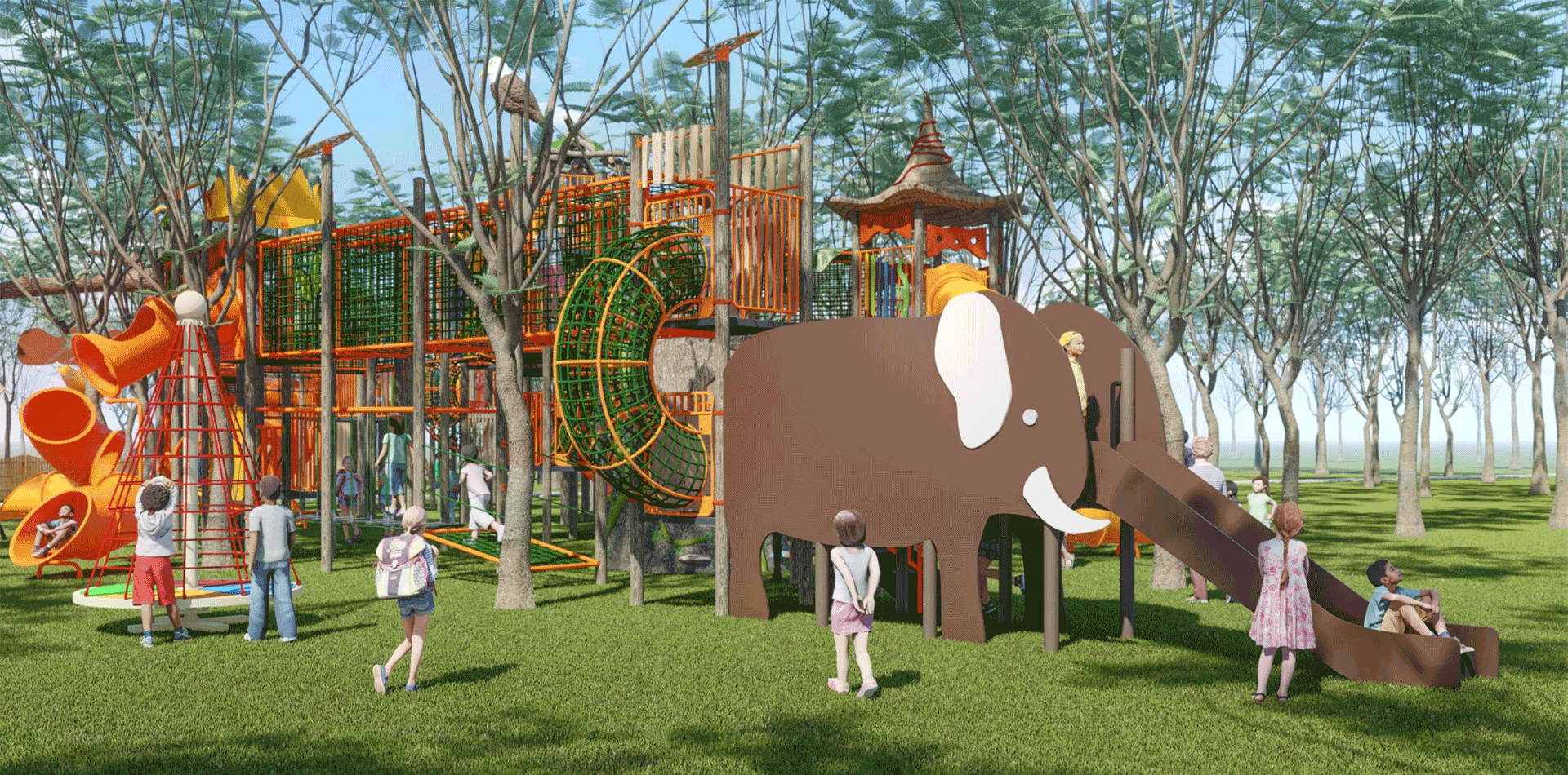 Millefiore Children Outdoor Playground