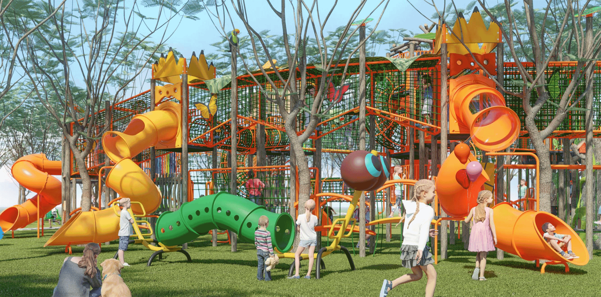 Millefiore Children Outdoor Playground