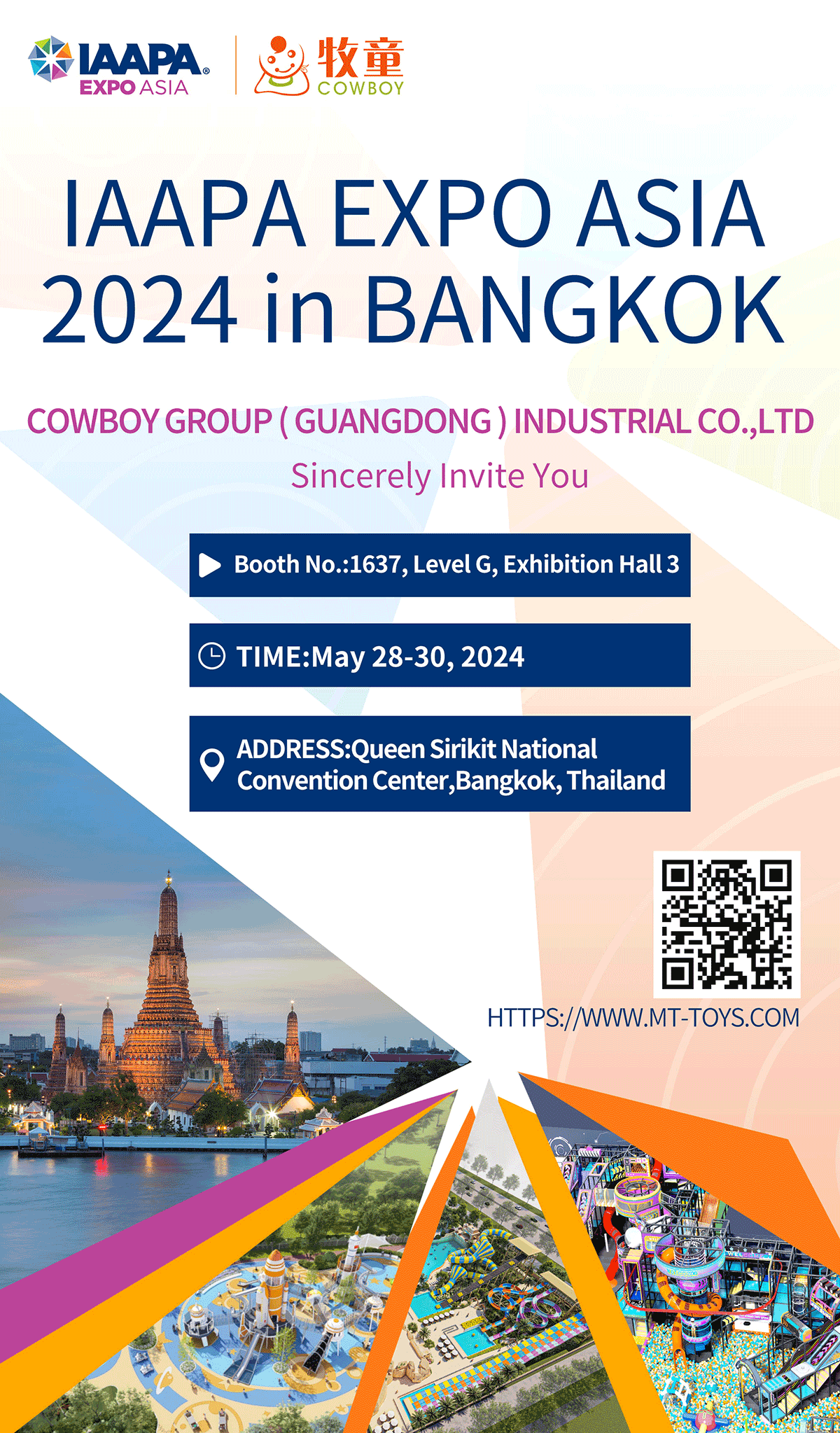 Cowboy Group Once Again Sets Sail for the IAAPA EXPO ASIA 2024 in
