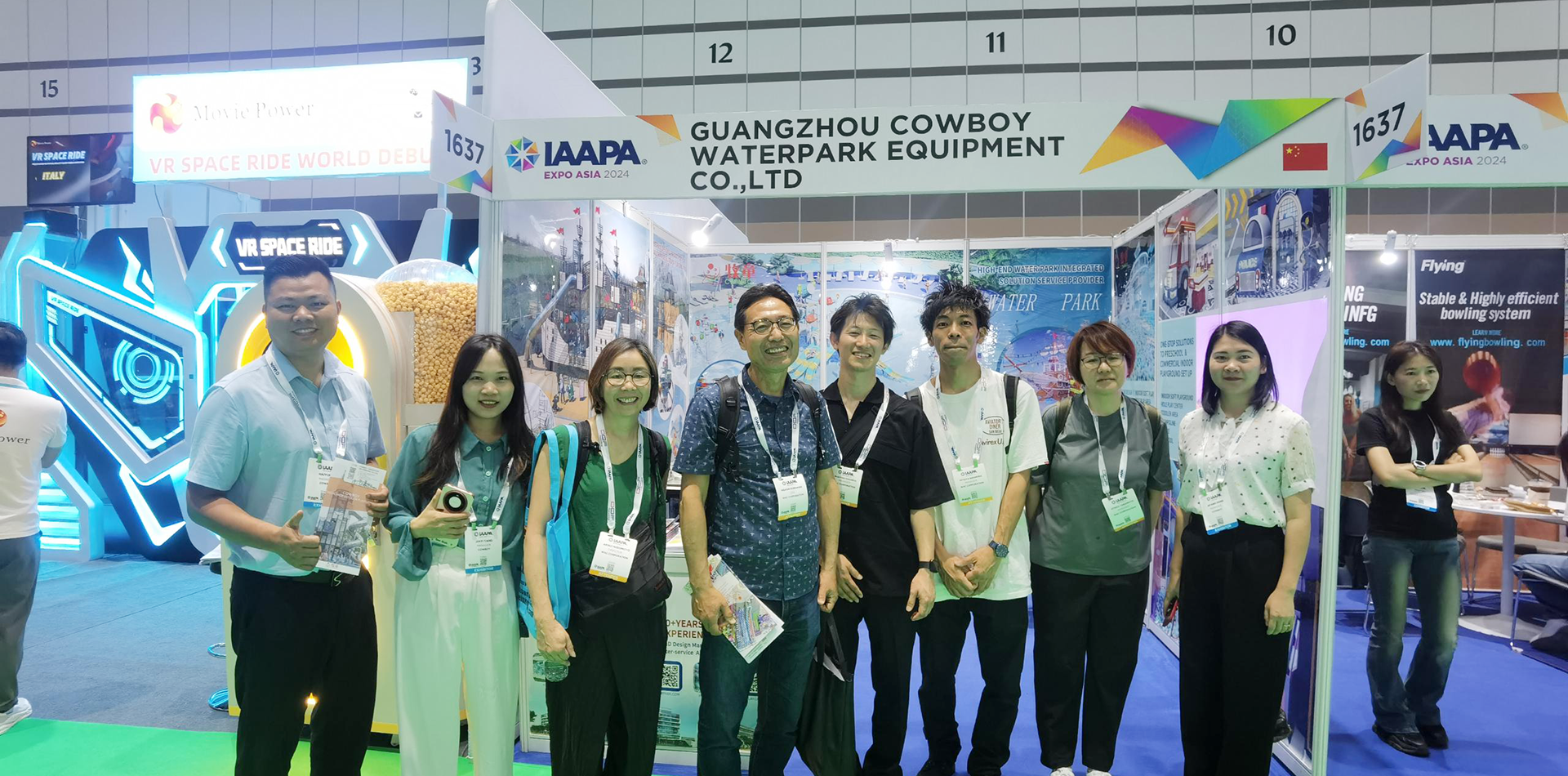 Cowboy Group Appeared at the IAAPA Expo Asia 2024 in Bangkok and Achieved a Complete Success