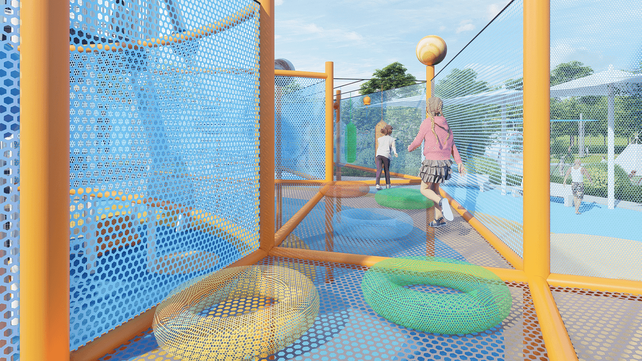 Children's Park in Yulin Sports Town, Shaanxi Province