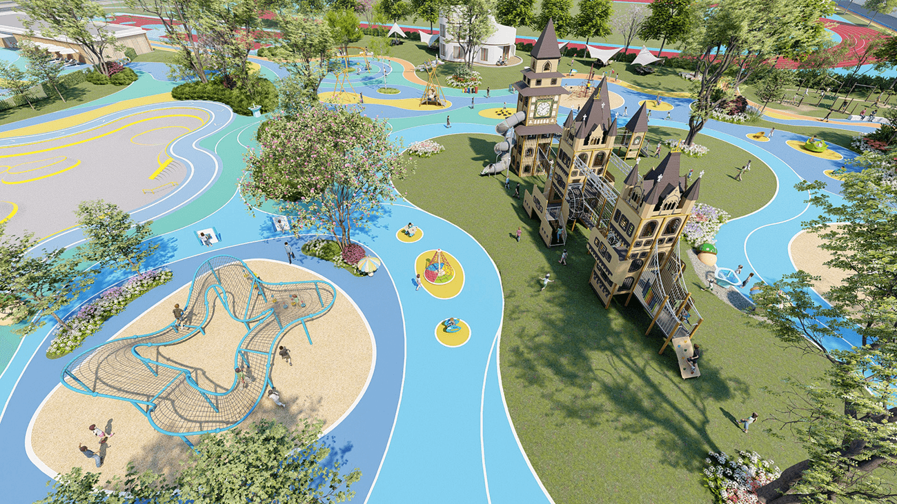 Smart Sports Park in Liancheng, Fujian