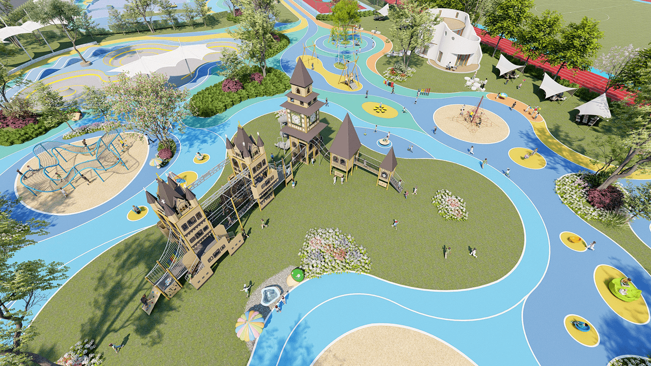 Smart Sports Park in Liancheng, Fujian