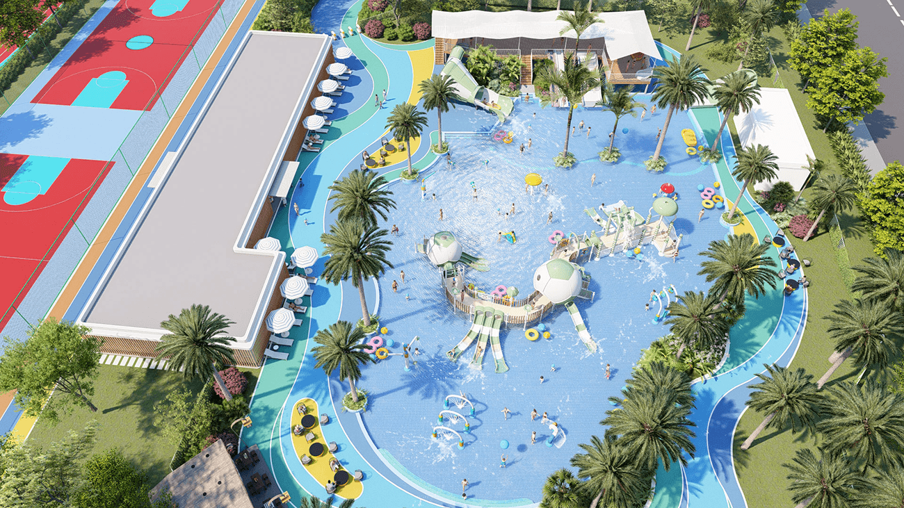 Smart Sports Park in Liancheng, Fujian