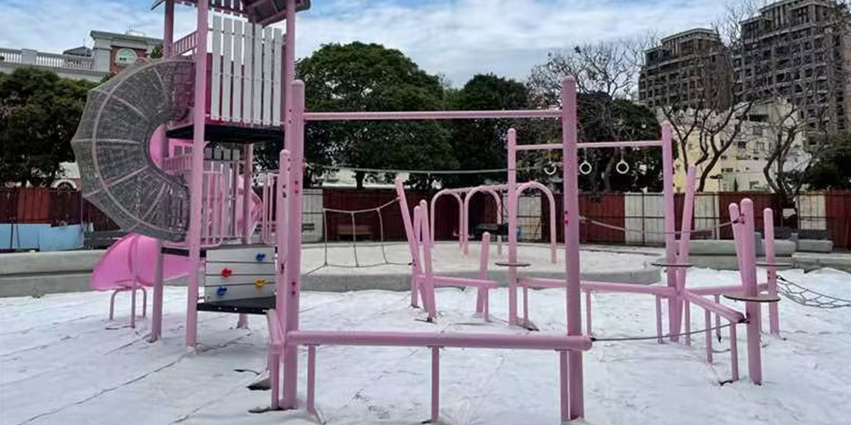 Dreamy Windmill-Themed Outdoor Playground Equipment: A Magical Play Space for Kids