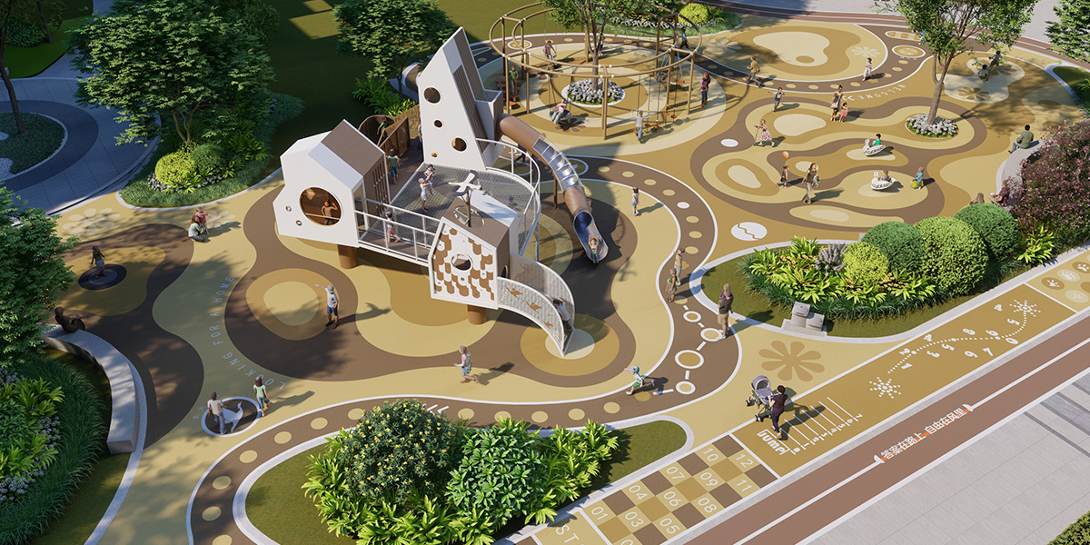 Commercial Playground Set