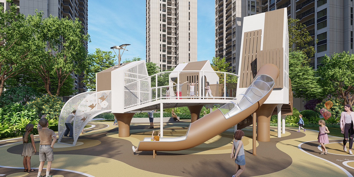 Commercial Playground Set